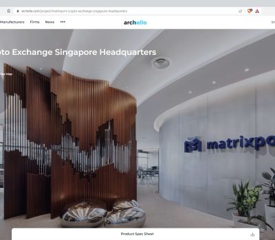 ARCHELLO: Matrixport Crypto Exchange Headquarters
