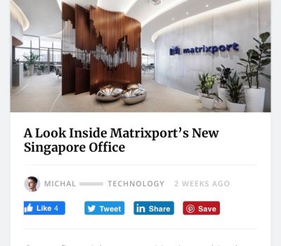 Officeloving’: A Look Inside Matrixport’s New Singapore Office