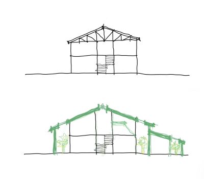 House Over A House