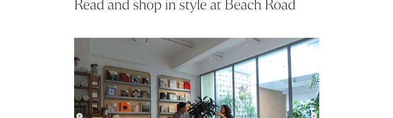 Straits Times: Read and shop in Style at Beach Road - thumbnail